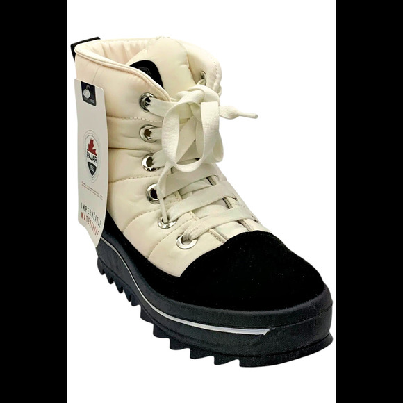 Pajar CANADA Women's Tyra Snow Boot White Iron - Medium - Picture 1 of 3
